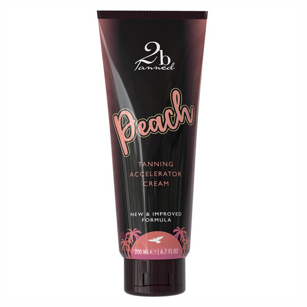 2bTanned Tanning Accelerator Cream Peach