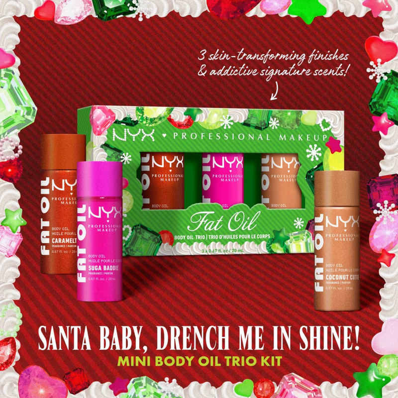 Bling the Halls Body Oil Mini Kit