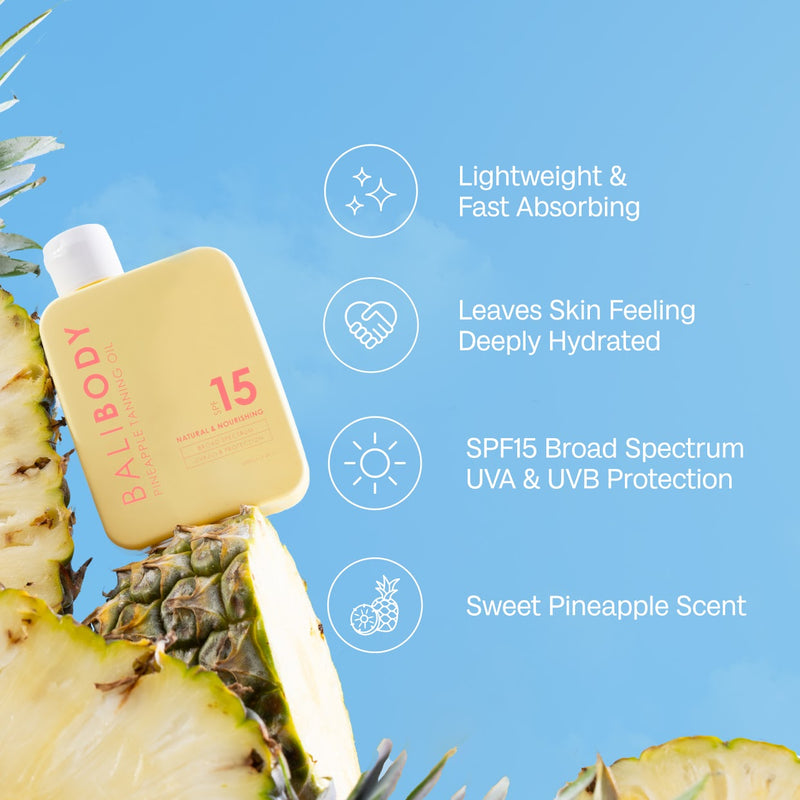 Pineapple Tanning Oil SPF15