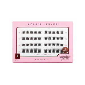 Fluffy Russian DIY Cluster Lashes
