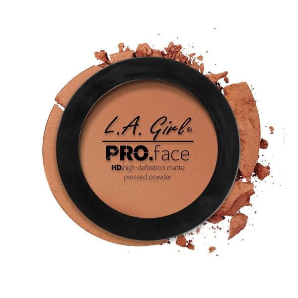 LA Girl Pressed Powder GPP614 Chestnut, compact poeder met oil control formule