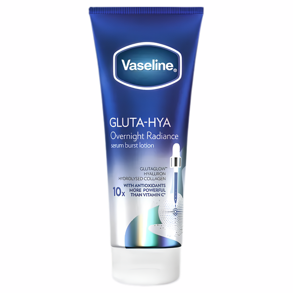 Vaseline Gluta-Hya Overnight Radiance Repair Serum Burst Lotion