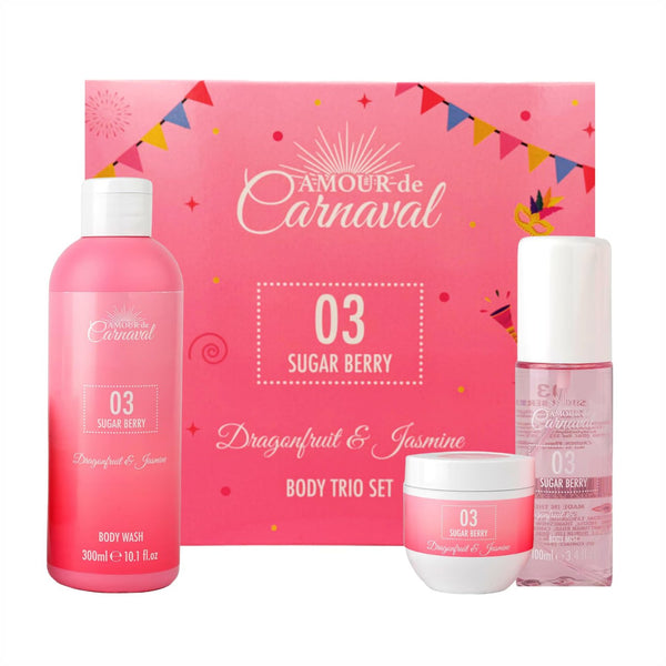 Amour De Carnaval 03 Sugar Berry 3 Piece Gift Set