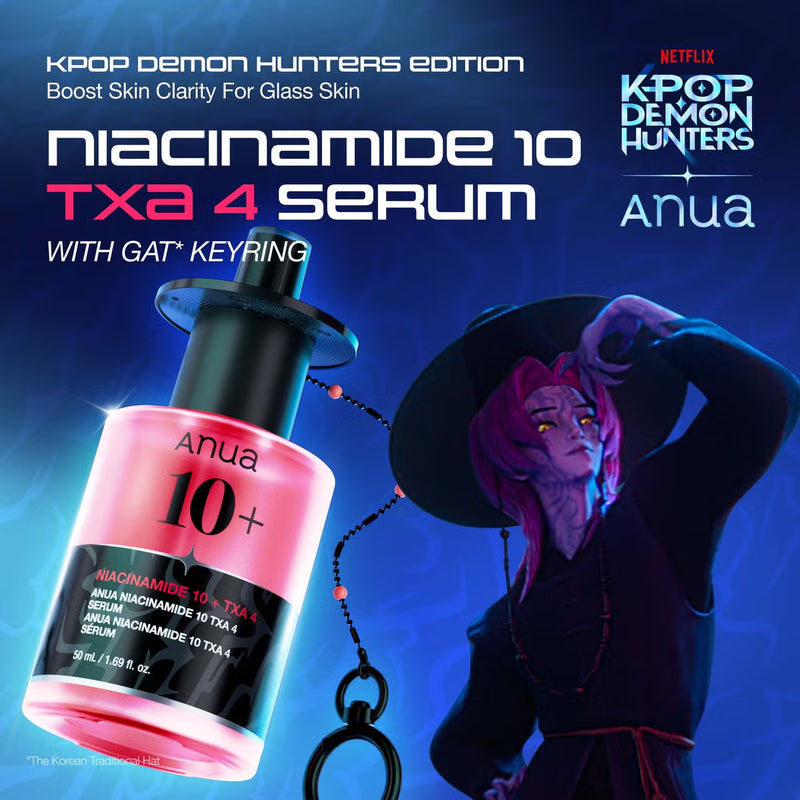 Anua K-Pop Demon Hunters Niacinamide 10 TXA 4 Serum 50 ml.