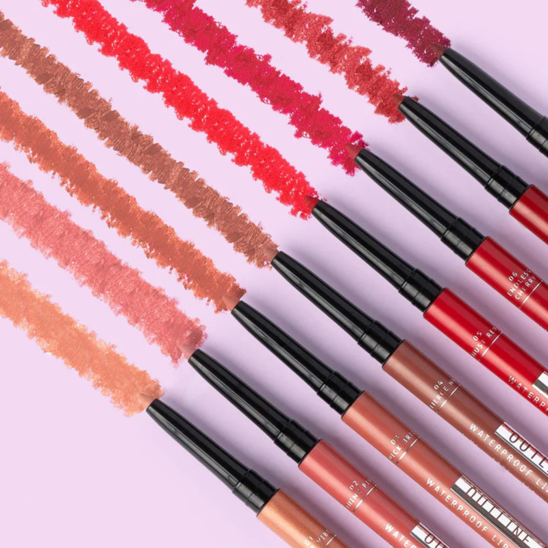 Astra Make Up Outline Waterproof Lip Pencil Think Pink