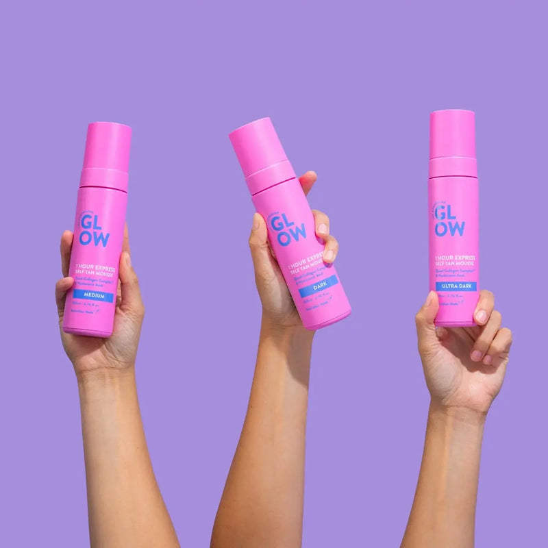 Australian Glow 1Hour Express Self Tan Mousse Medium
