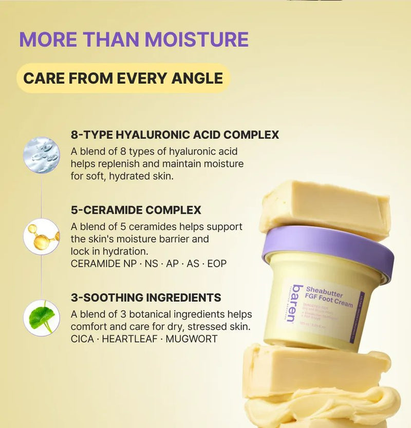 Baren Sheabutter FGF Foot Cream 7