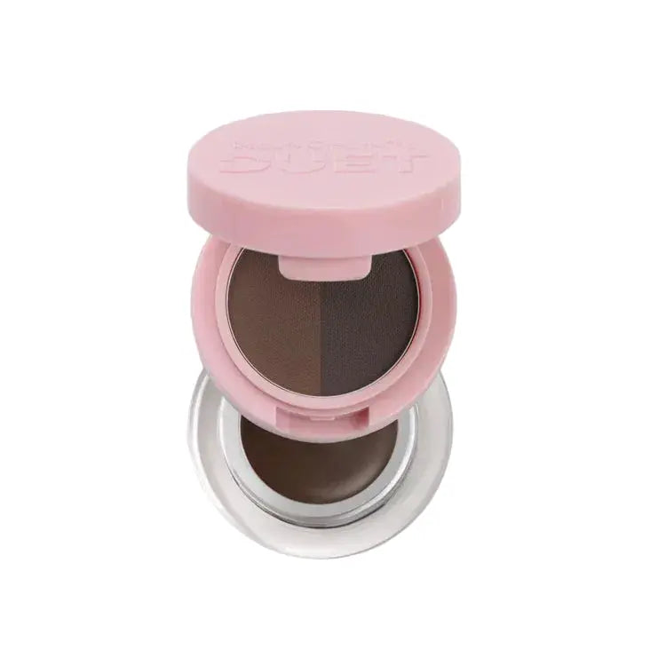 Beauty Creations Duet Brow Powder & Pomade Auburn, dubbelzijdig wenkbrauwproduct met poeder en pomade