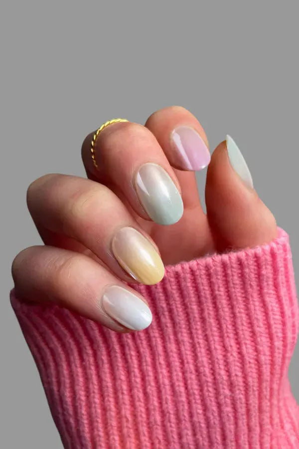 Bonmuz Press-On Nails Glazie Pop