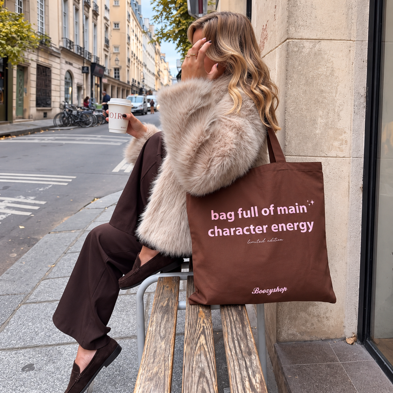 Boozyshop Tote Bag Brown Limited Edition 2