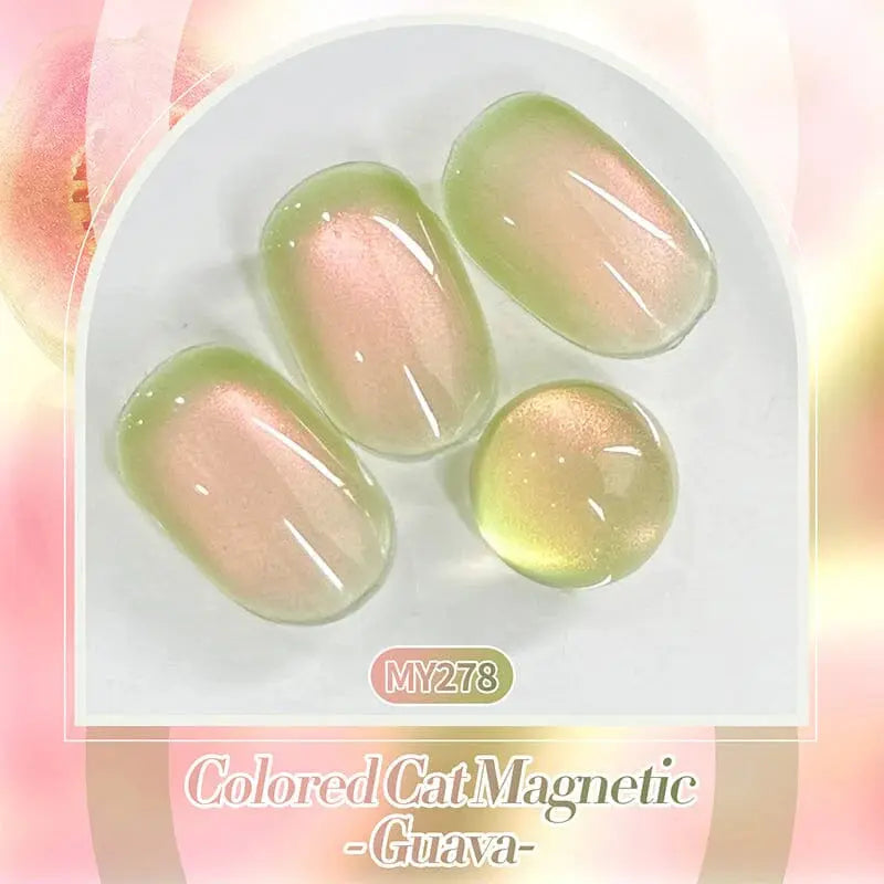 Born Pretty Colored Cat Magnetic Gel Fruit Basket MY278 Guava