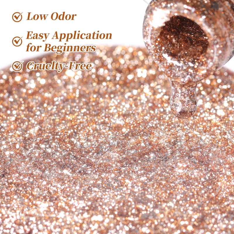 Born Pretty Sequins Gel SG37 Moon Chase