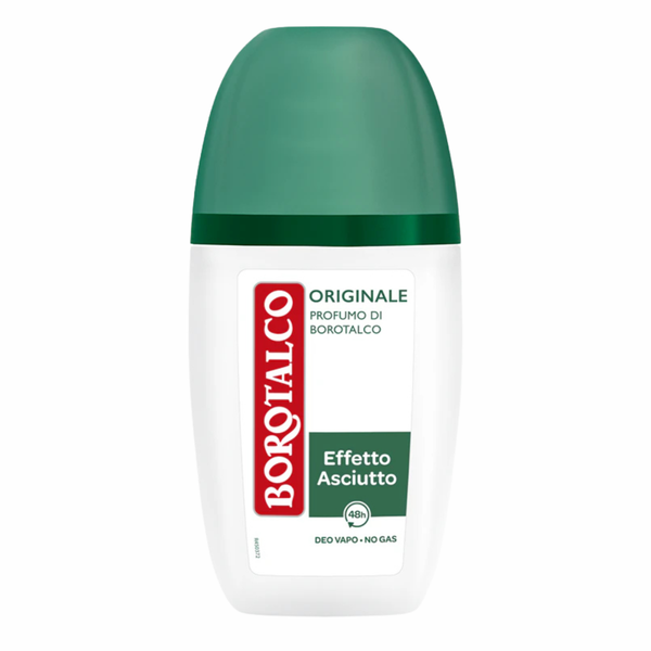 Borotalco Originale Extra Dry Deodorant Roll On with Talcum Powder Scent
