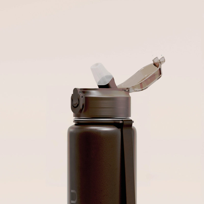 Cabau Lifestyle Bloom Bottle Stainless Steel Brown