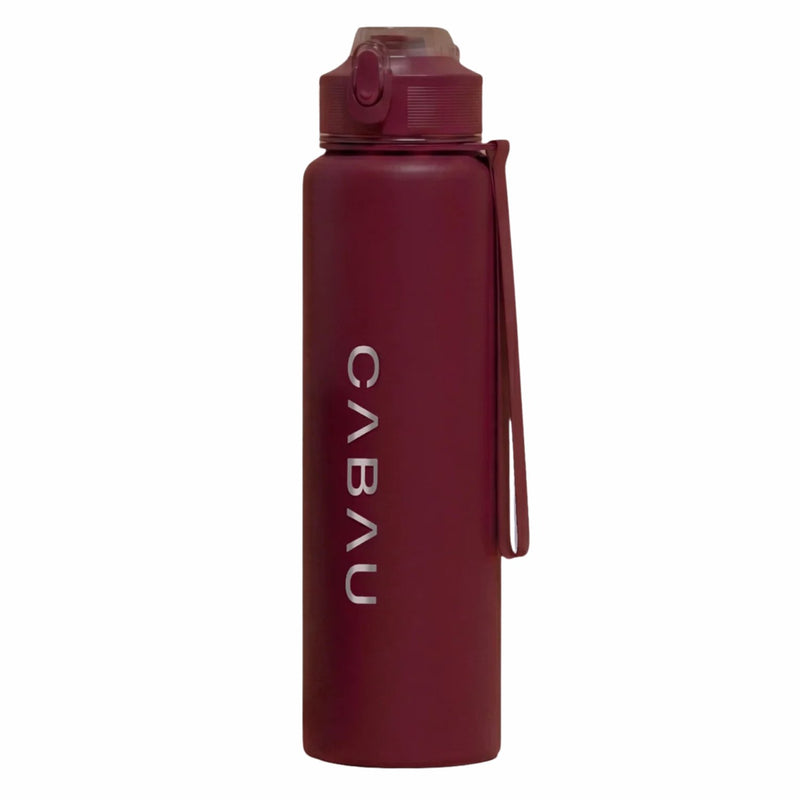 Cabau Lifestyle Bloom Bottle Stainless Steel Cherry