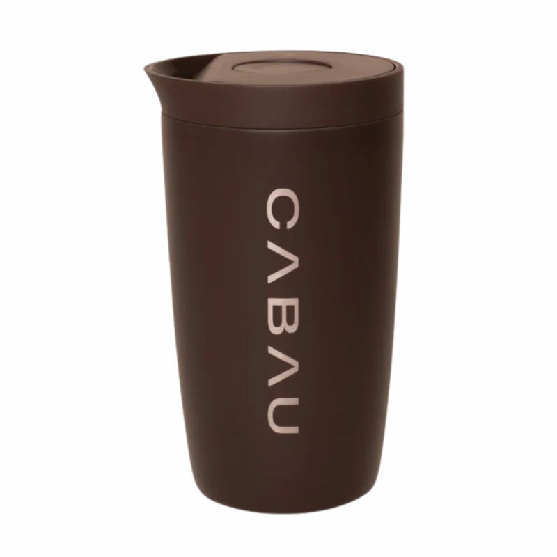 Cabau Lifestyle Bloom Cup Stainless Steel Brown