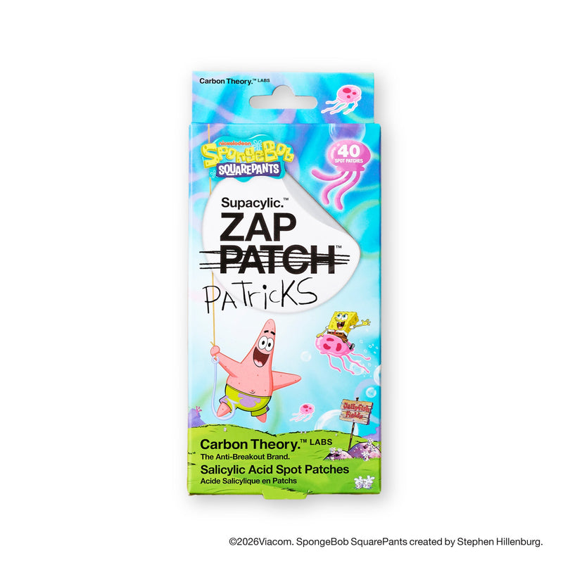 Carbon Theory X Spongebob Squarepants Zap Patricks Hydrocolloid Spot Patches 20 Pack 1
