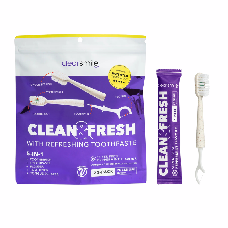 Clearsmile 5-in-1 Tooth Brush Clean & Fresh Peppermint