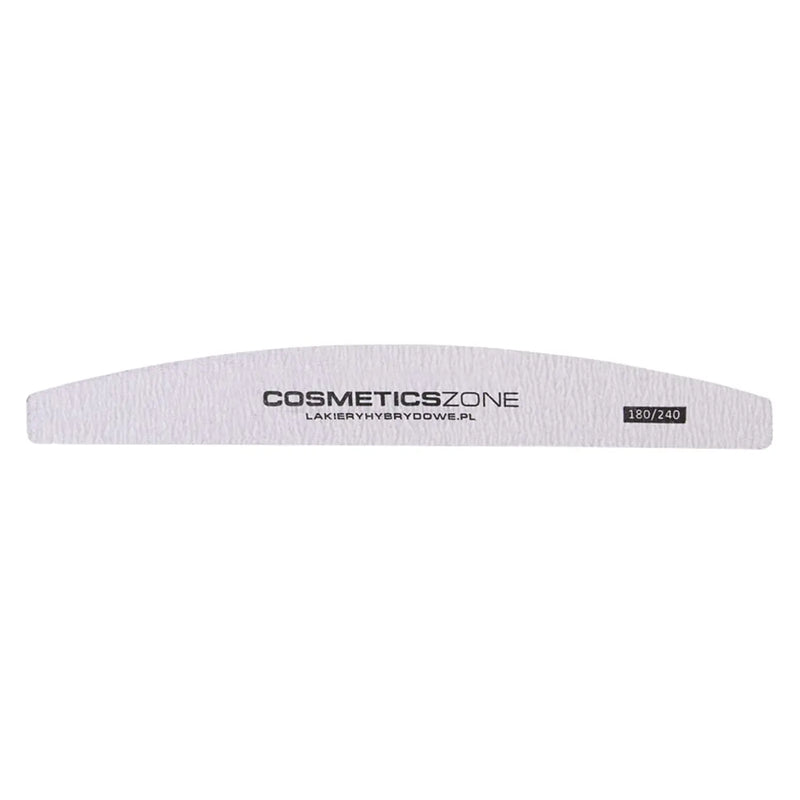 Cosmetics Zone Nail File Boat Zebra 180/240