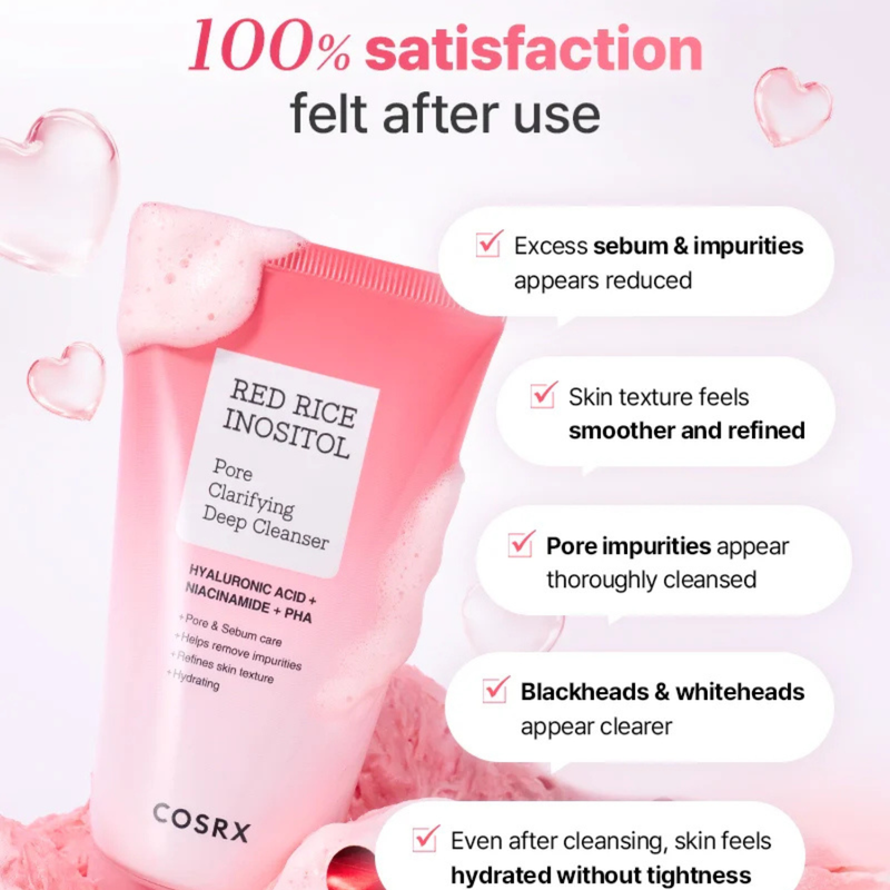 COSRX Red Rice Inositol Pore Clarifying Deep Cleanser