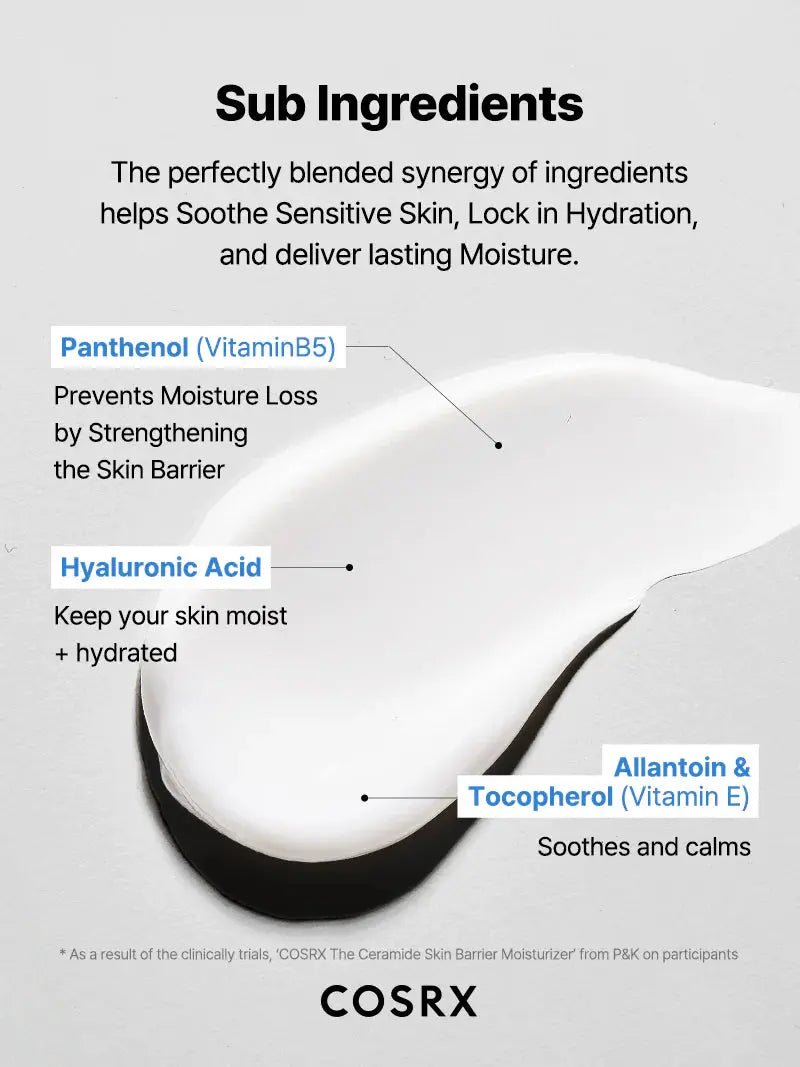 COSRX The Ceramide Skin Barrier Moisturizer