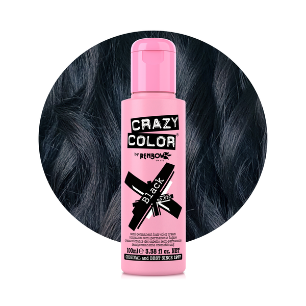 Crazy Color 30 Black 1
