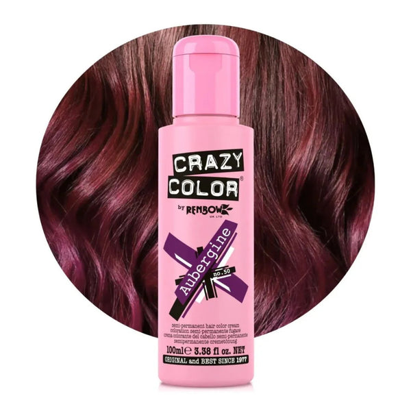 Crazy Color 50 Aubergine