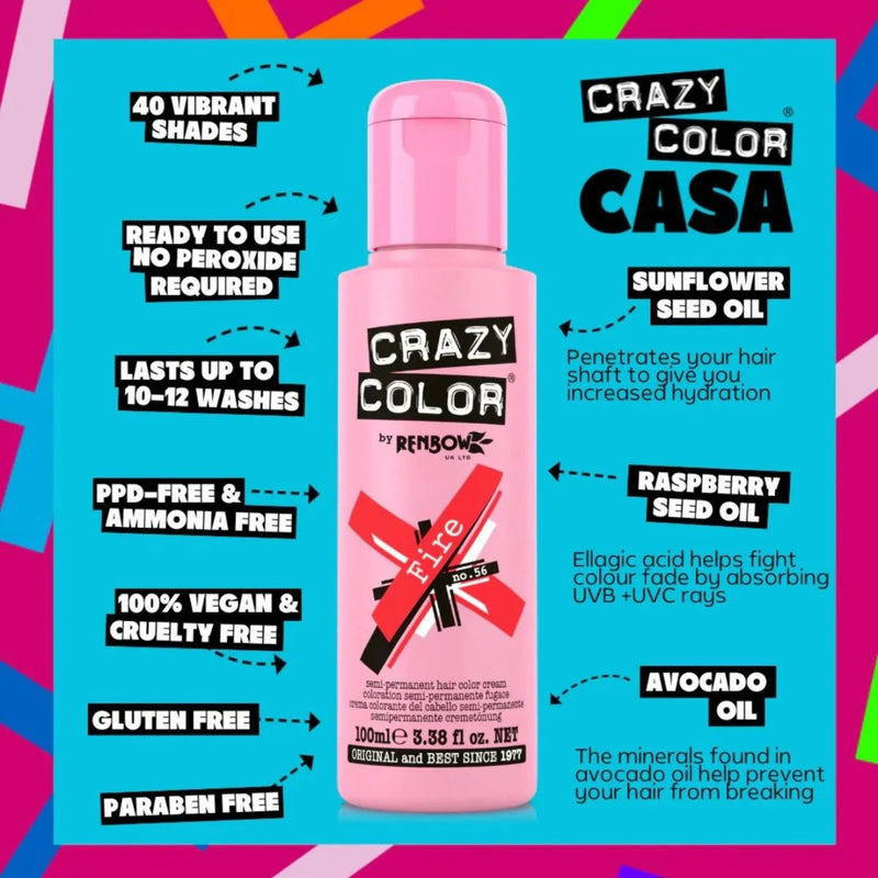Crazy Color 56 Fire