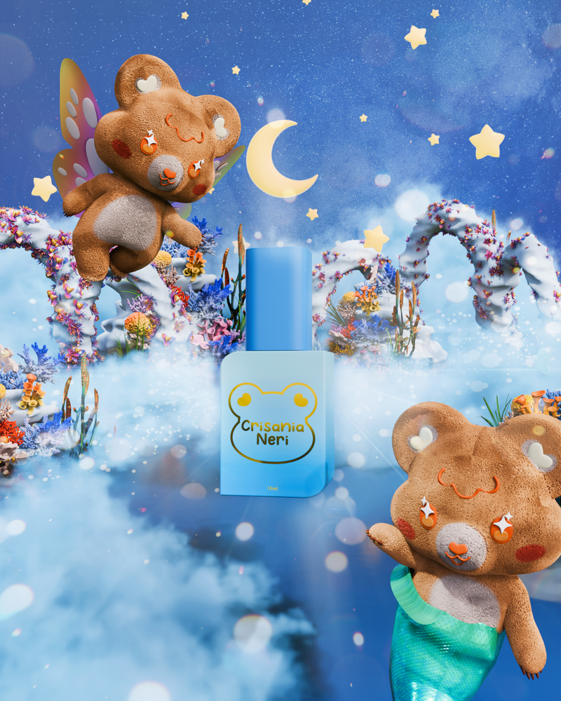 Crisania Neri Sea x Sky Magnetic Cat Eye Gel Polish Seawing
