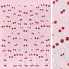 3D Embossed Nail Art Sticker Cherry Crush