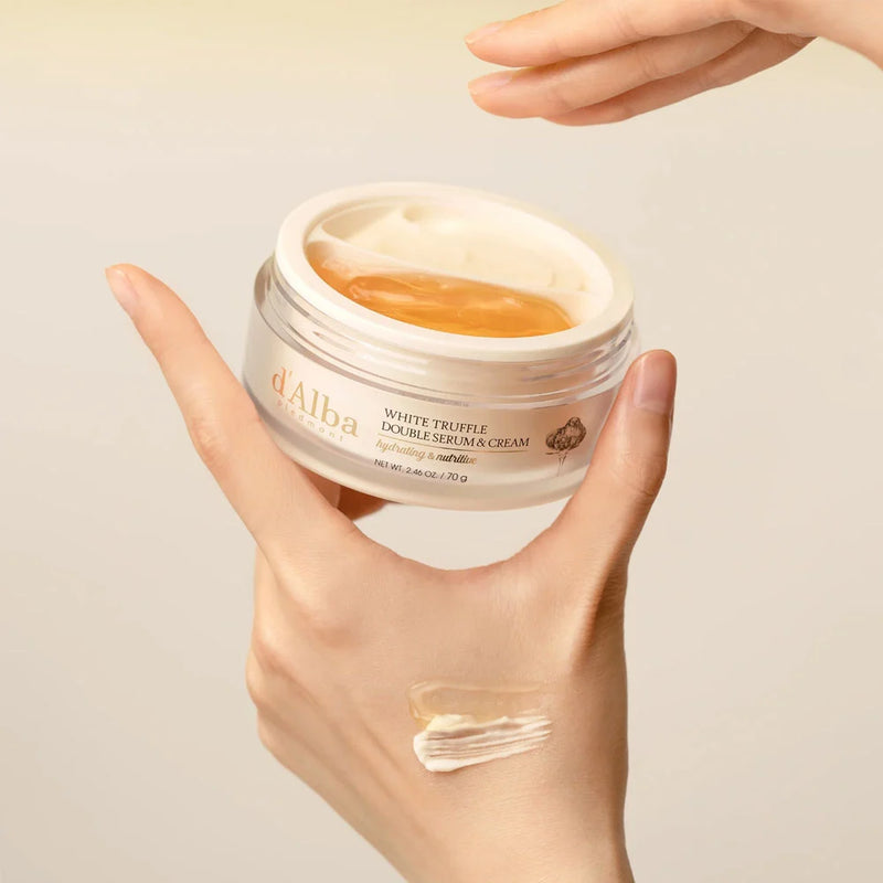 d'Alba White Truffle Double Serum & Cream