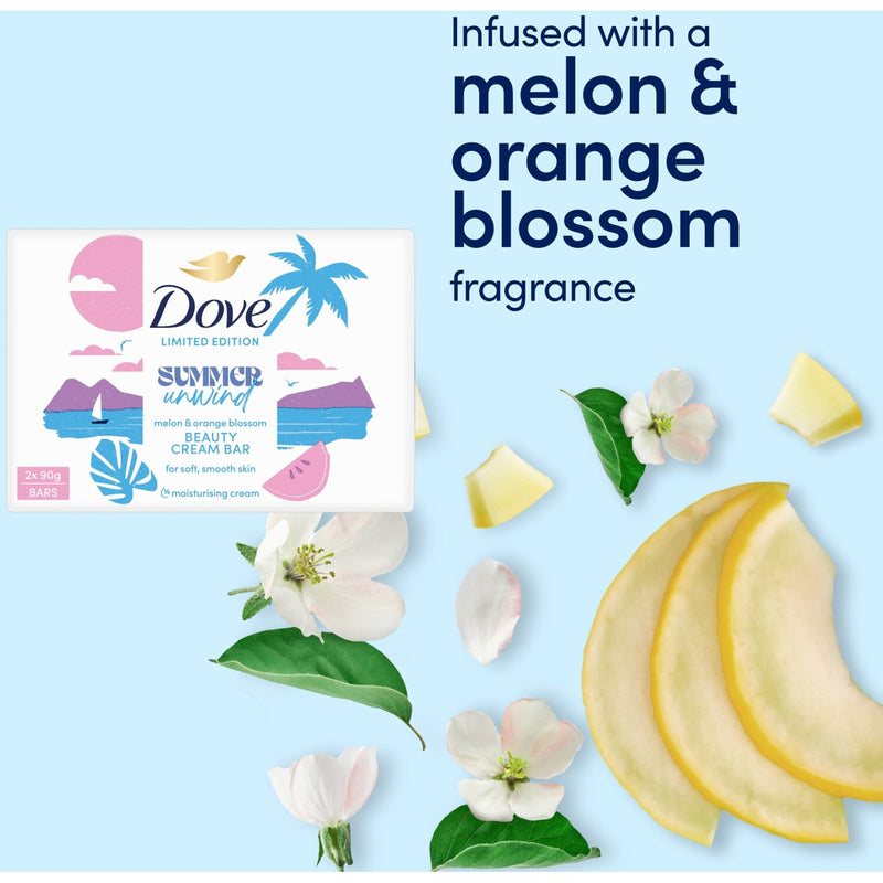 Dove Beauty Bar Summer Unwind 2-Pack