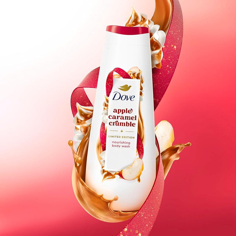Dove Limited Edition Body Wash Apple Caramel Crumble, hydraterende body wash met herfstgeur