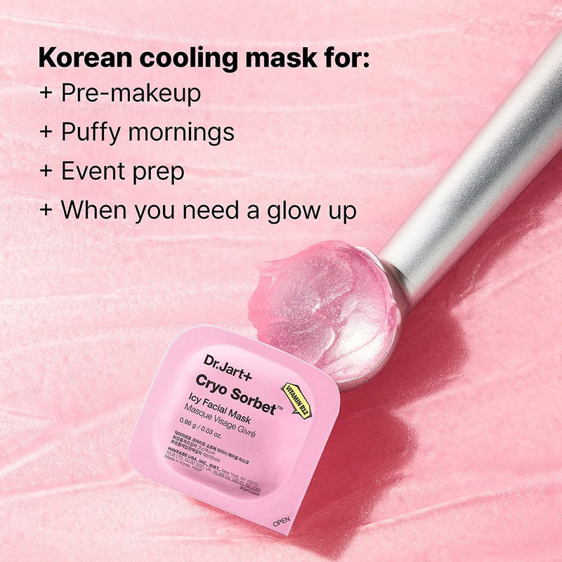 Dr. Jart+ Cryo Sorbet Icy Facial Mask Set 6