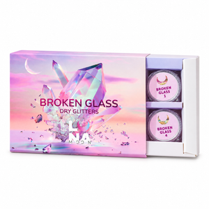 Dry Glitter Set Broken Glass 6 Pcs