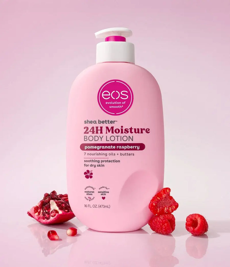 EOS Shea Better Body Lotion Pomegranate Raspberry