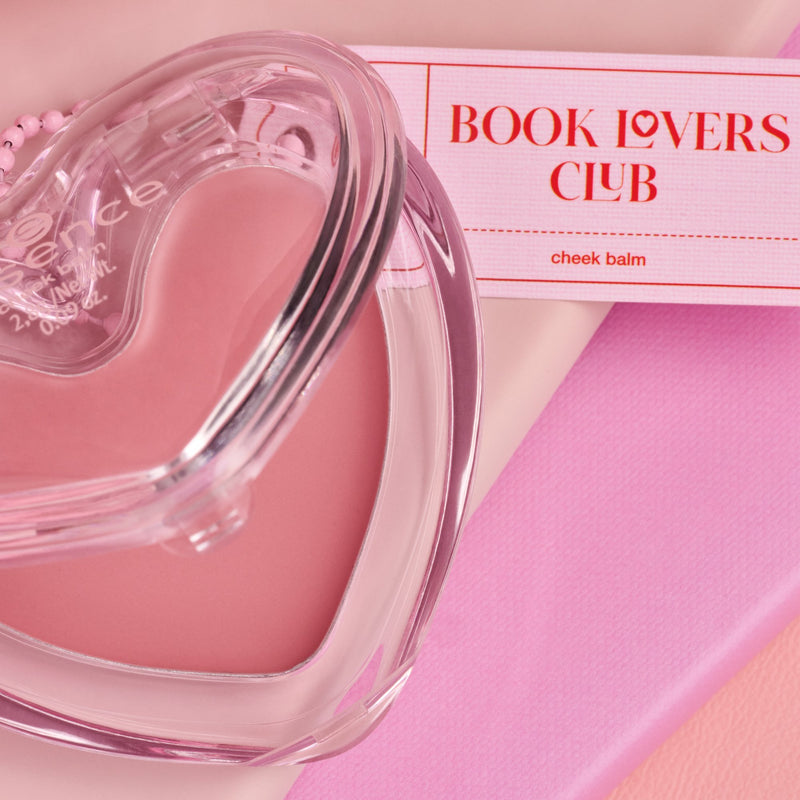 Essence Book Lovers Club Cheek Balm 01 Chapter: Pink Poetry, crèmige blushbalm voor de wangen
