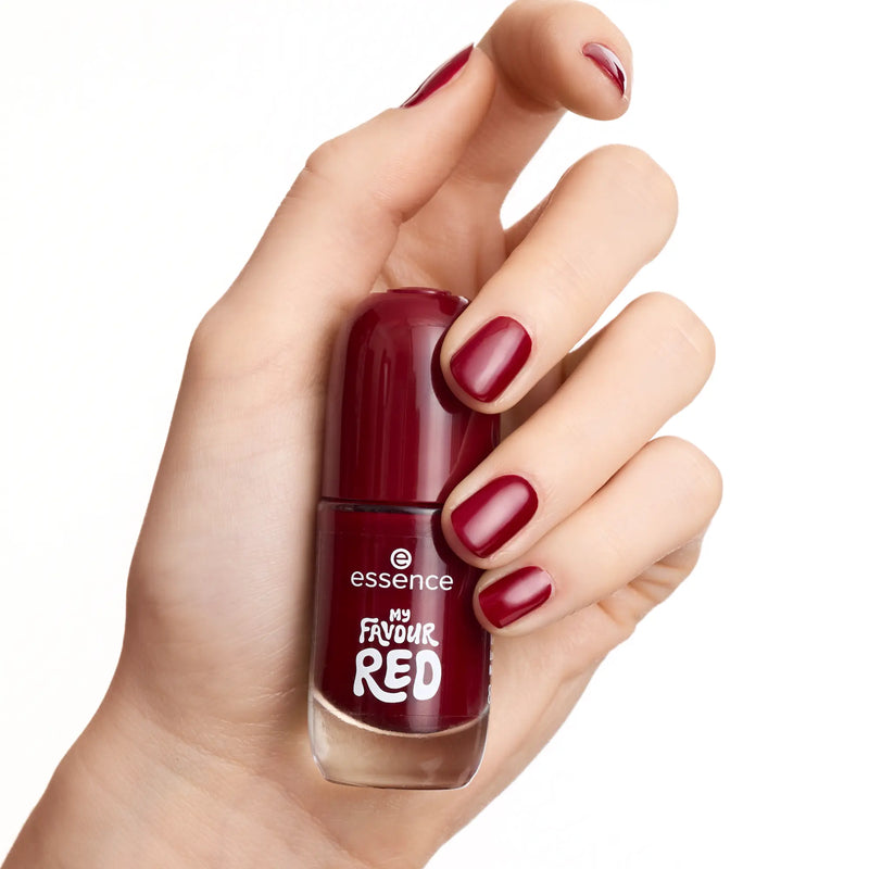 Essence Gel Nail Polish 14 My Favour Red