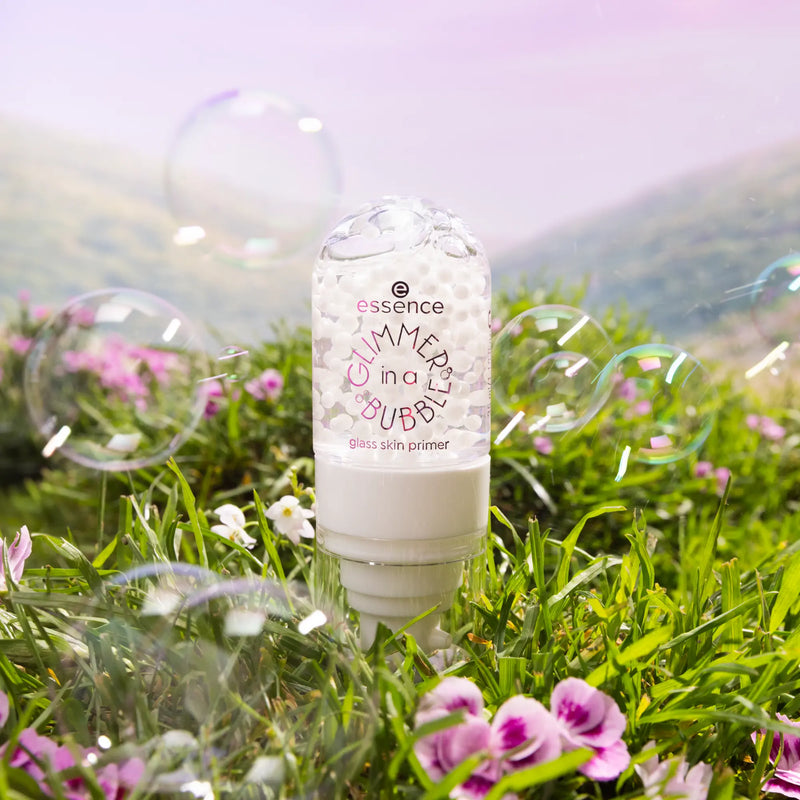 Essence Glimmer In A Bubble Glass Skin Primer 01 Bubble Glaze