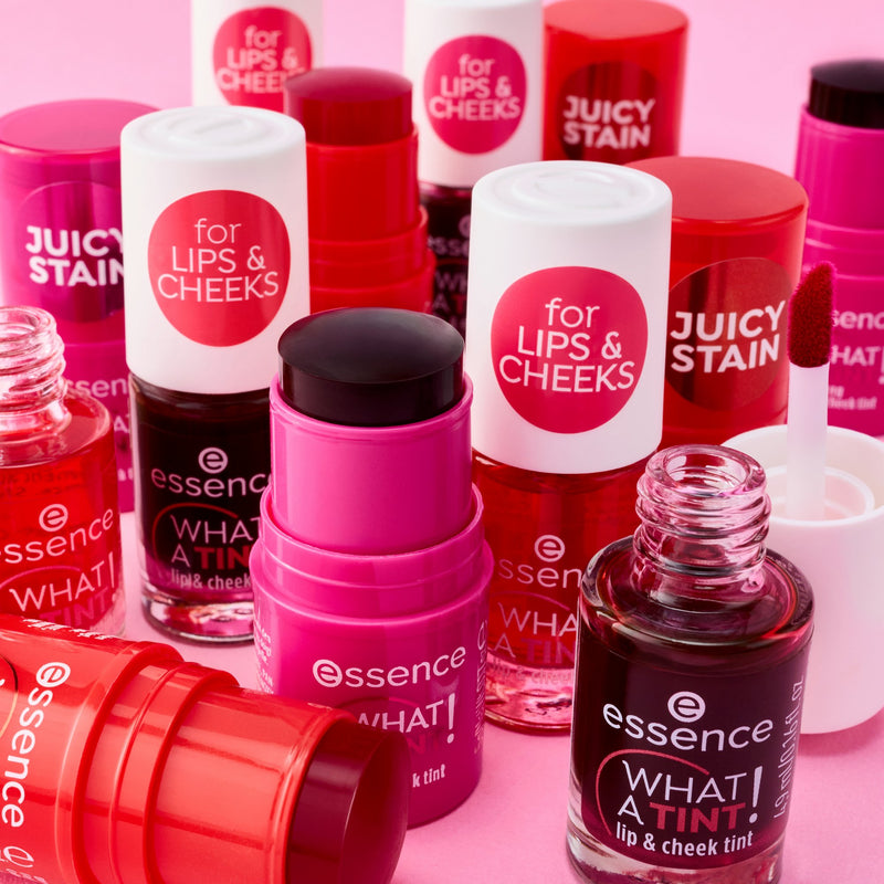 Essence What A Tint! Lip & Cheek Tint 04 Strawberry Rush