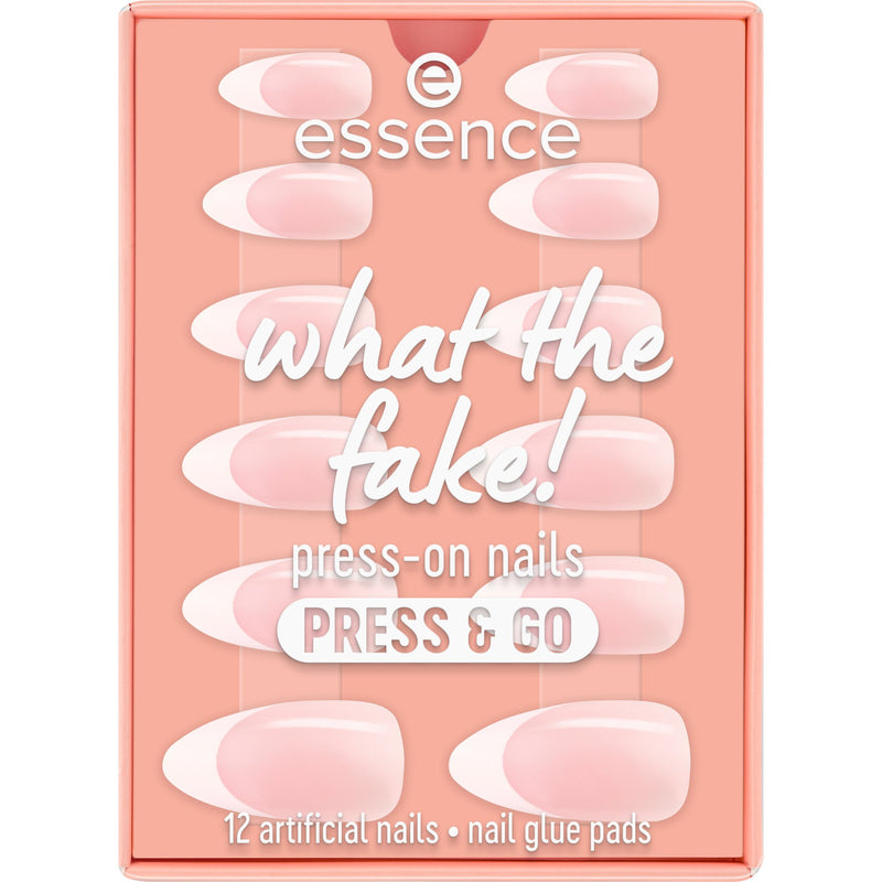 Essence What The Fake! Press-on Nails Press & Go 01 French Nails