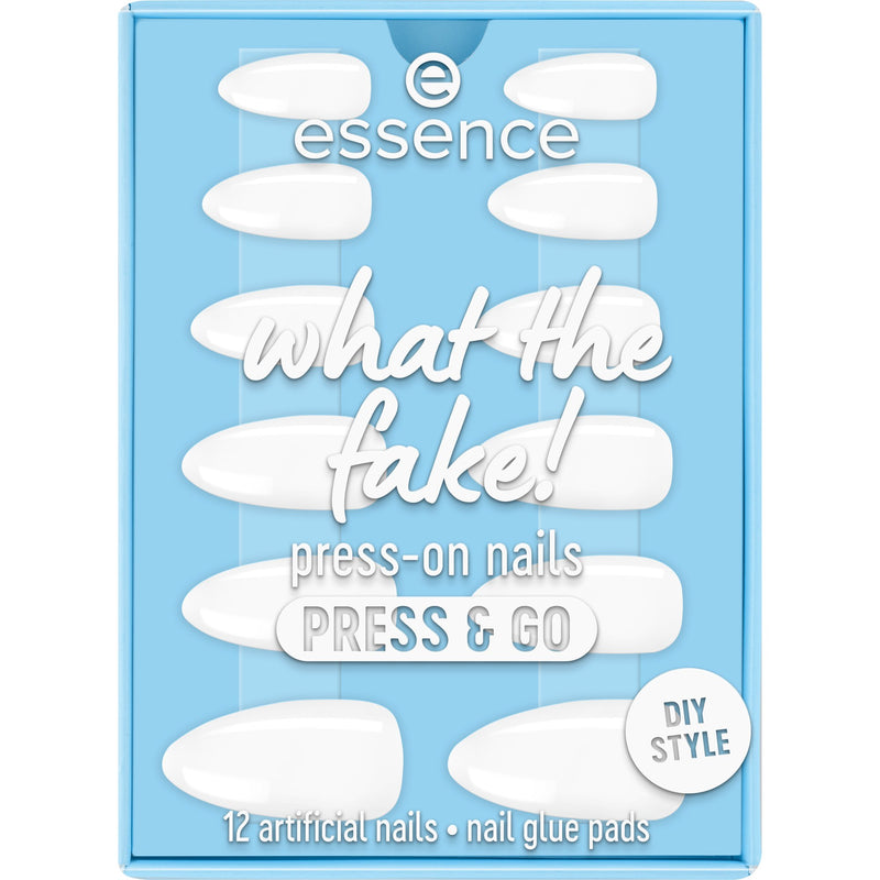 Essence What The Fake! Press-on Nails Press & Go 02 Bare White
