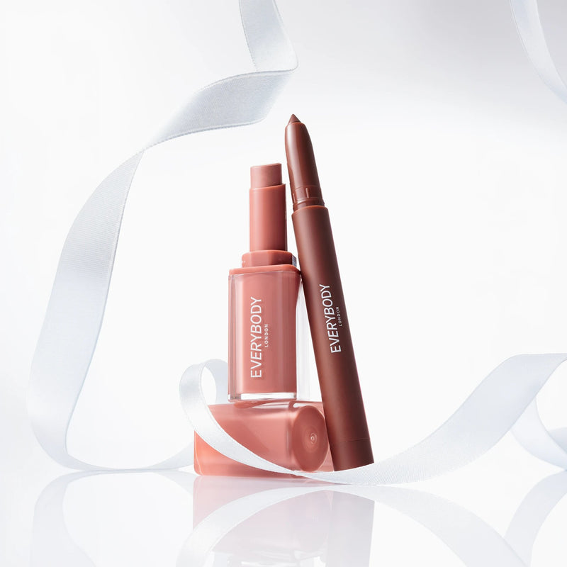 Everybody London Pink Blush Lip Set, lipliner en plumping lipstick, foto 3 van 4