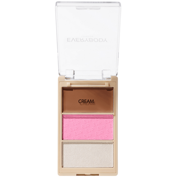Everybody London Trio Face Palette Blush Me Baby