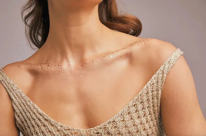 Fazit Decolletage Speckles Gold
