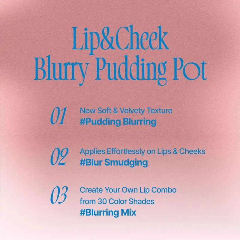 Fwee Lip & Cheek Blurry Pudding Pot RS05 Film