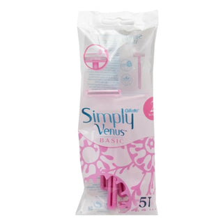 Simply Venus 2 Disposable Razors 5-pack