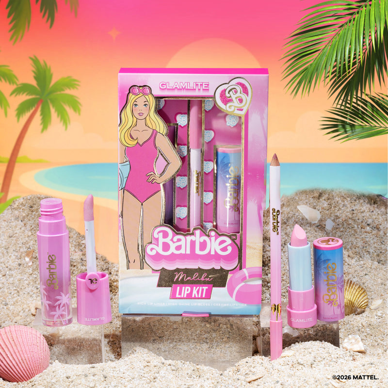 Glamlite x Barbie Malibu Lip Kit