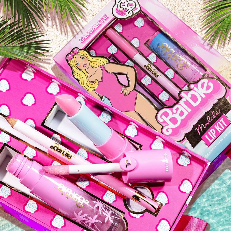 Glamlite x Barbie Malibu Lip Kit