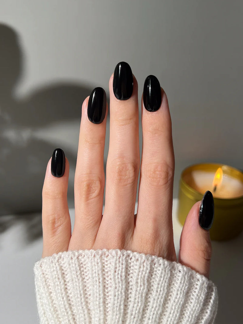 Glowdip Sapphire Black Dipping Powder